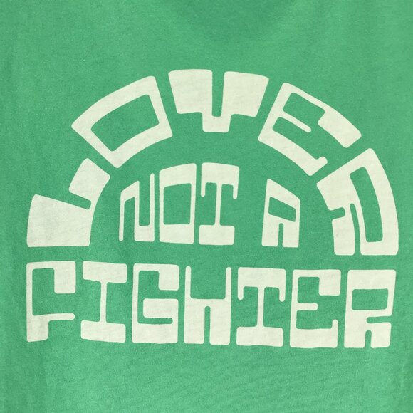 Mother The Lil Goodie Goodie Lover Not A Fighter Tee Women's XL Supima Cotton - Picture 3 of 13